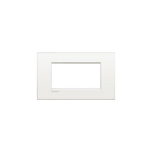 Lnc4804Bn Placca Air 4 Moduli Bianco Puro Livinglight