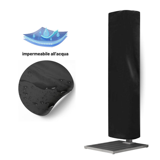 Custodia protettiva doccia esterna impermeabile antivento rivestimento anti uv *** modello faggio, confezione 1