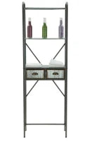 Mobiletto Da Bagno Illinois -A- Cm 60.5X29X184.5