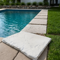 Fortunato camminamento cemento effetto pietra 45x60cm sp.4cm ambienti esterni