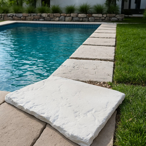 Fortunato camminamento cemento effetto pietra 45x60cm sp.4cm ambienti esterni