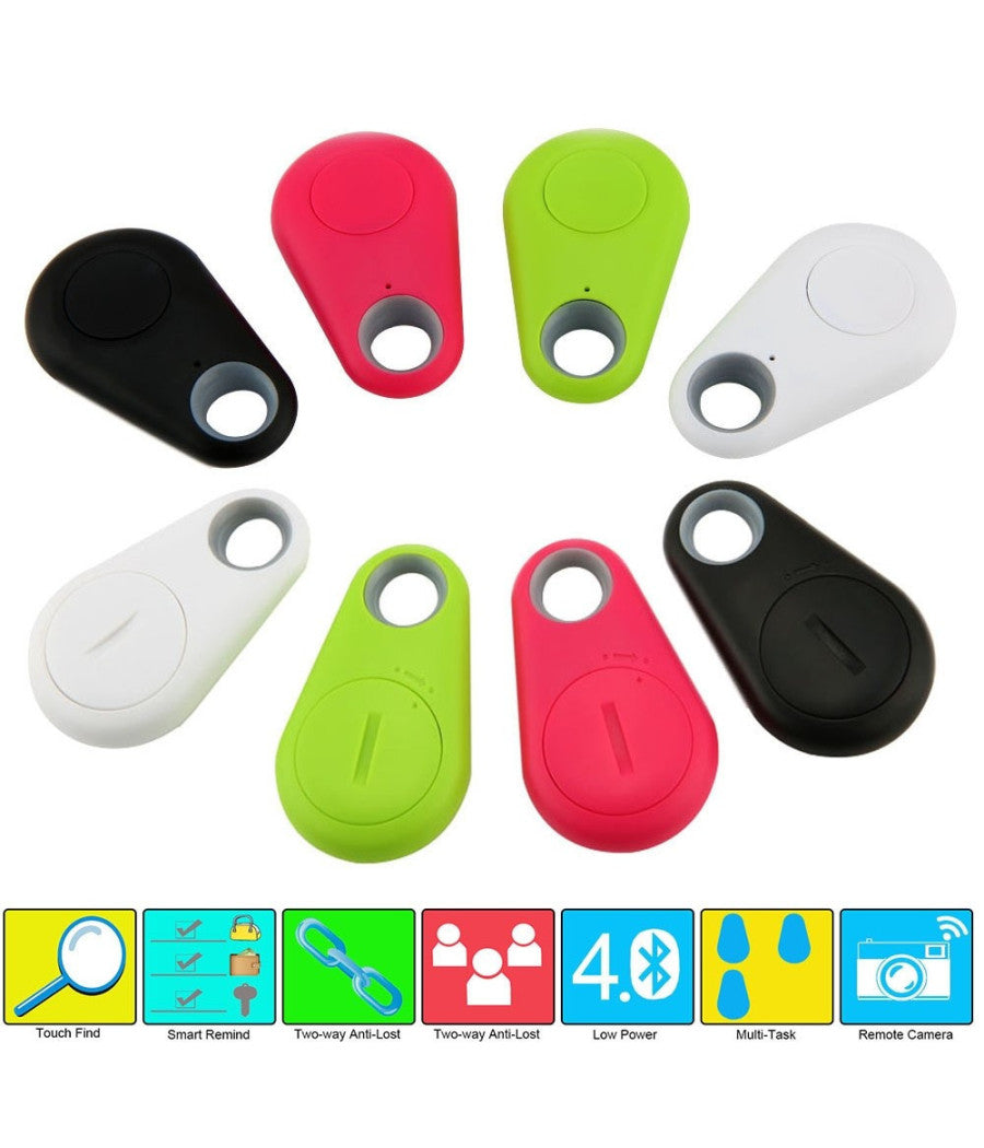 Localizzatore Bluetooth Gps Portachiavi Anti Lost Selfie Itag Per Smartphone         