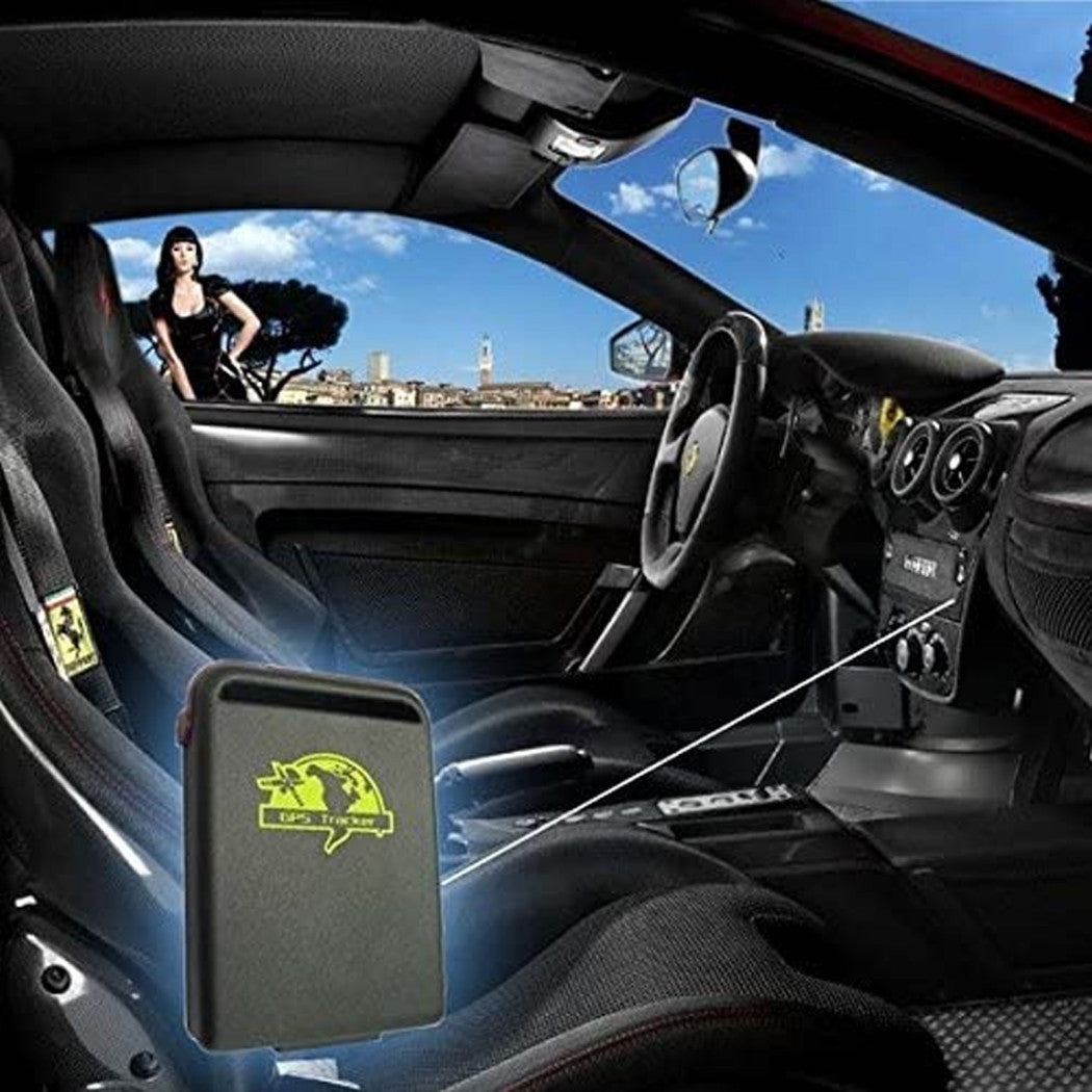 Trade Shop - Localizzatore Satellitare Antifurto Gps Gsm Tracker Cavo Alimentazione Auto Casa -