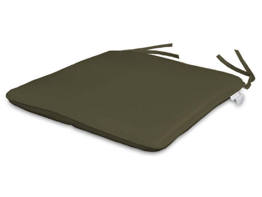 Set di 2 coprisedia 28 x 28 cm color talpa