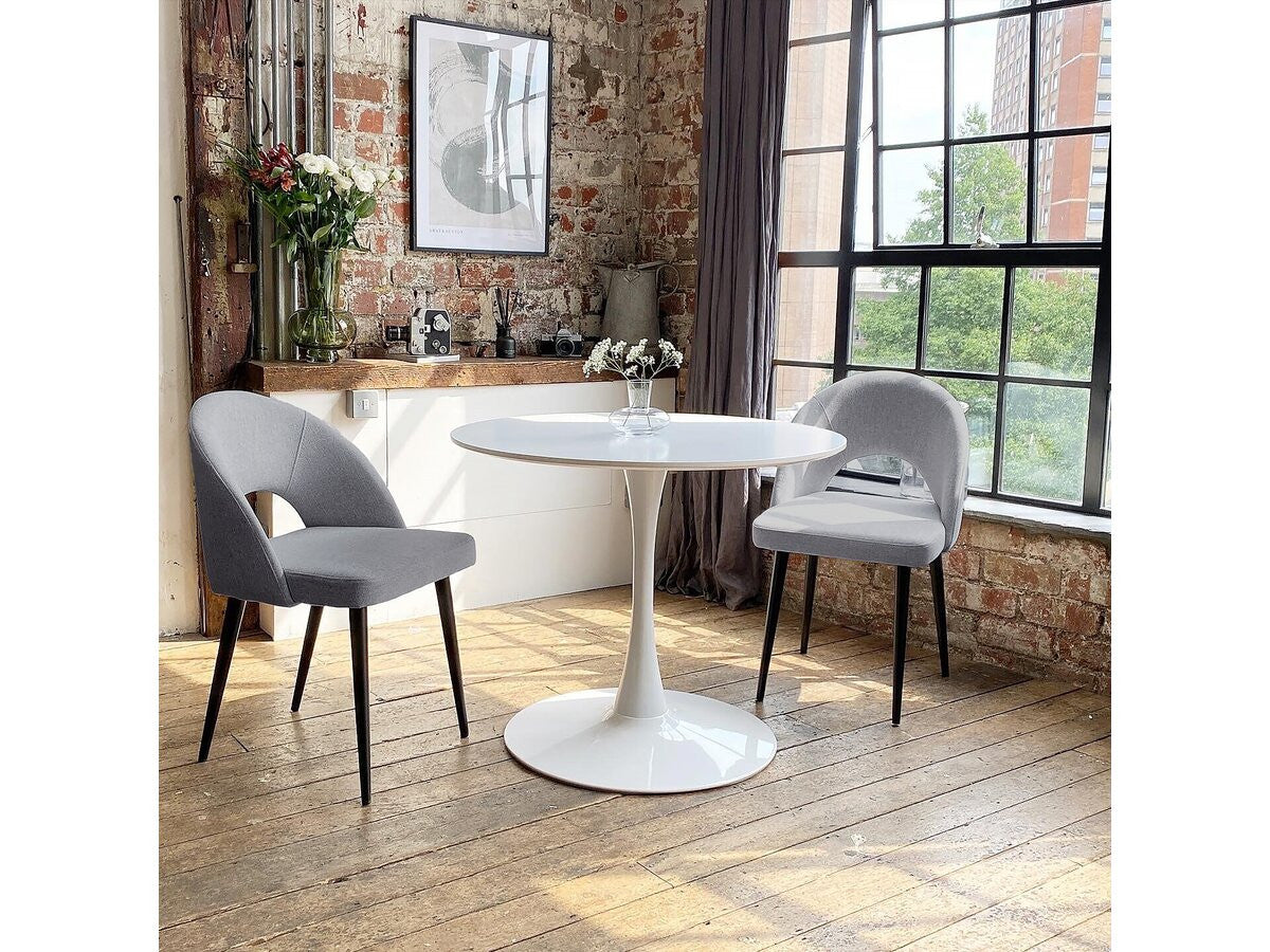 Set di 2 sedie "Alma" - Grigio