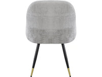 Set di 2 sedie in tessuto "Harmony" - 54 x 57 x 90 cm - Beige