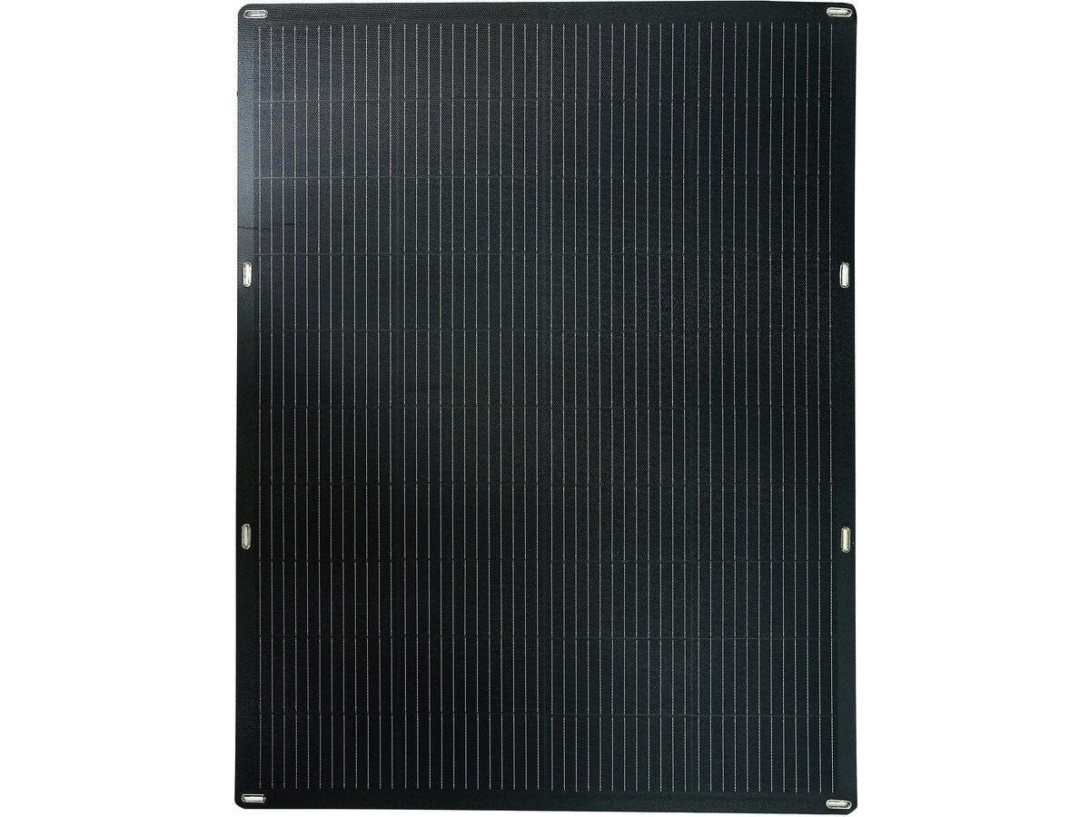 Set di 2 pannelli solari flessibili plug and play - 400 w "Urban center" - Nero