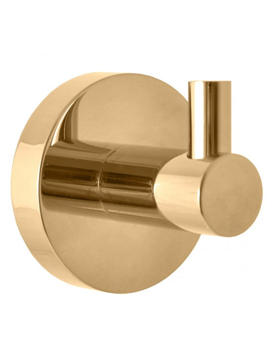 Set 2 ganci appendiabiti singoli COLORADO in ottone dorato 5,3 cm