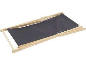 Set di 2 sedie a sdraio in legno "Chilean" - 107 x 56.5 x 81 cm - Grigio