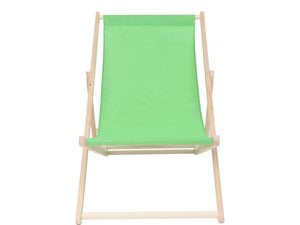 Set di 2 sedie a sdraio in legno "Chilean" - 107 x 56.5 x 81 cm - Verde