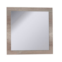 Set di 3 specchi 60x60 cm - Collezione FARRA - Colore rovere Dab Canyon