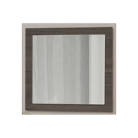 Set di 3 specchi 60x60x2 cm - Collezione AUGUSTA - Colore grigio Bodega