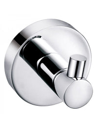 Set 2 ganci appendiabiti singoli COLORADO in ottone cromato 5,3 cm