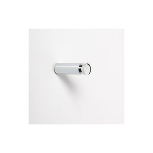 Set di 2 ganci singoli COLORADO in ottone cromato 5cm x Ø 1,6cm