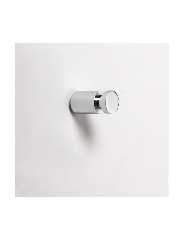 Set di 3 ganci singoli OMEGA in ottone cromato 1,6x1,6x3cm