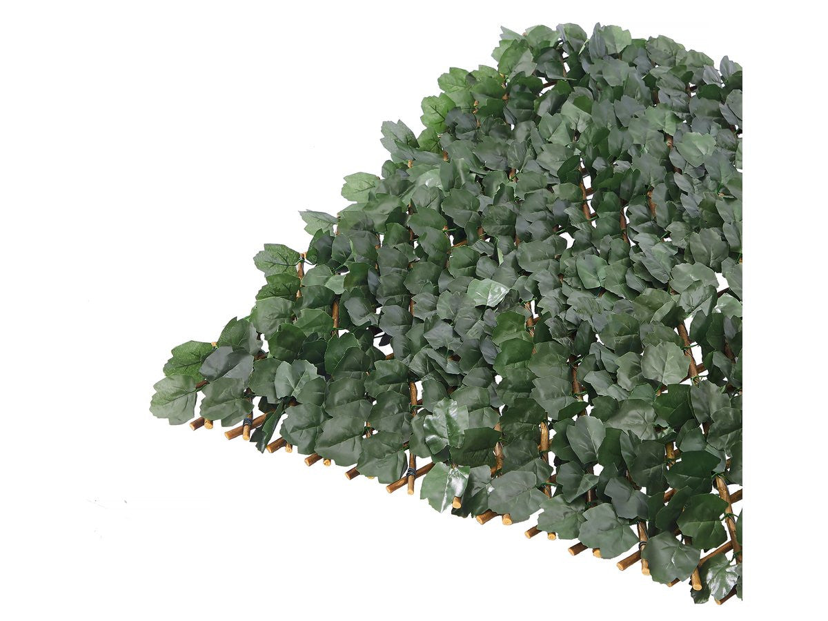 Set di 4 recinzioni a traliccio di salice