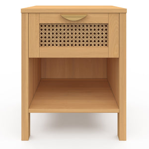 IDMarket - Lote de 2 mesillas EDHEN con 1 cajón + 1 nicho