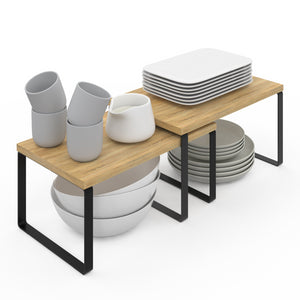 IDMarket - Lote de 4 estanterías DETROIT para armarios