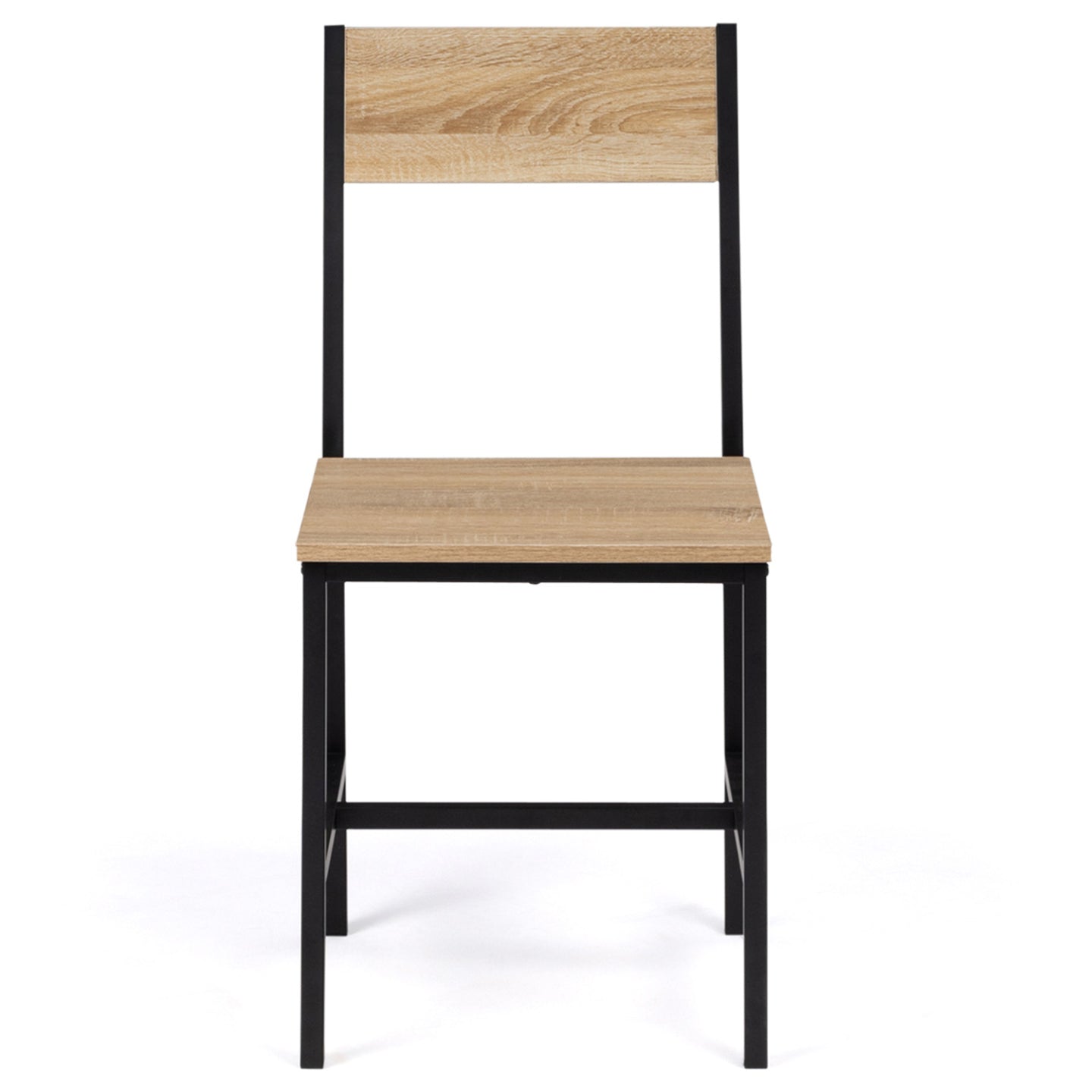 IDMarket - Lote de 4 sillas de cocina de diseño industrial DETROIT