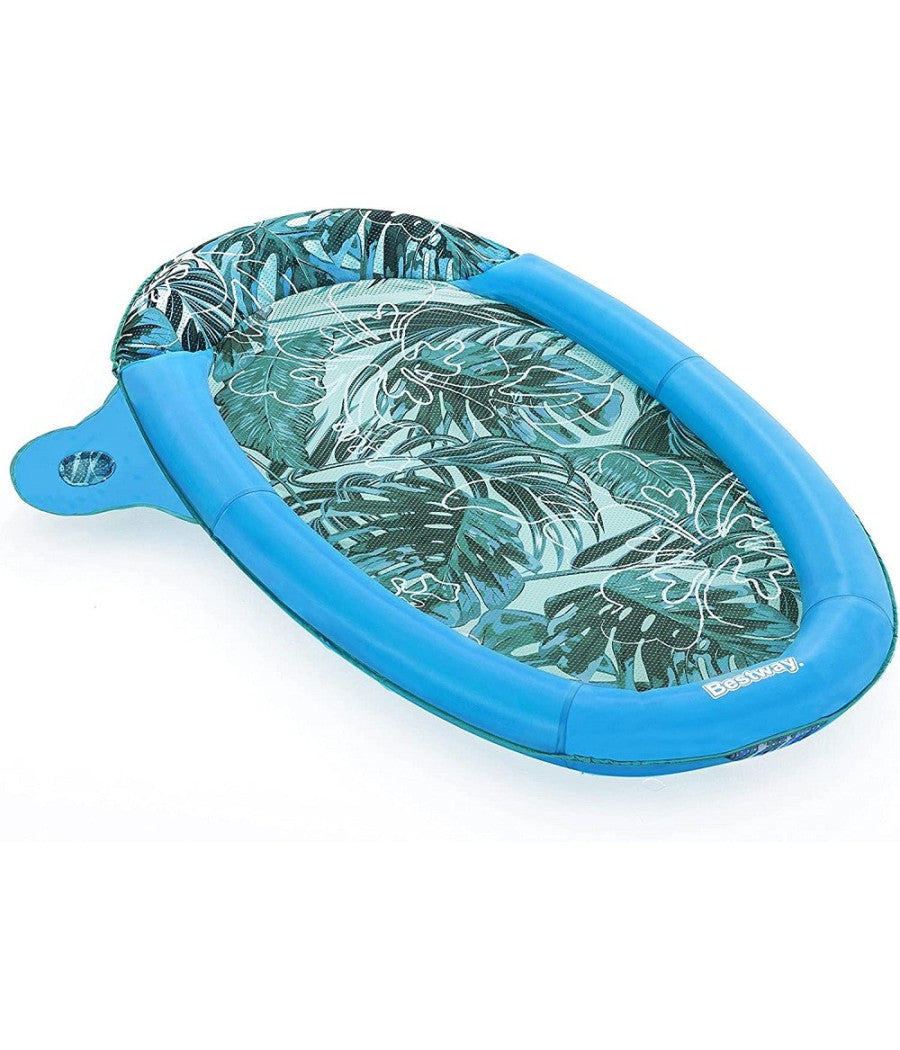 Lounge Lettino Gonfiabile Galleggiante Piscina Mare Flex'n Fold 171x94x16cm 43552         