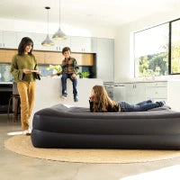 64124ND - Materasso Dura-Beam Pillow Rest Matrimoniale Con Tecnologia Fiber Tech, Pompa Elettrica Incorporata 152X203X42 Cm