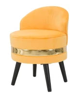Sedia Mini Paris Arancione Ø Cm 45X62