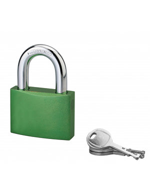 Lucchetto a chiave bombato, alluminio, 60mm, arco in acciaio temprato, 3 chiavi - Serrurerie de Picardie