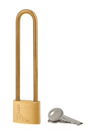 Lucchetto a chiave Tipo 1, ottone, da esterno, arco in ottone, 40mm, 2 chiavi - THIRARD