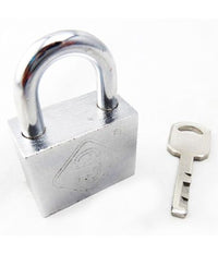 Lucchetto Ad Arco Antifurto In Acciaio Sicurezza Catenaccio 3 Chiavi 50mm         