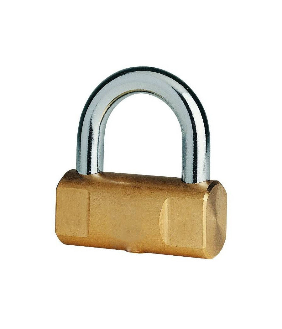 Lucchetto Ad Arco Corto 60 Mm Corazzato Blocca Corona Moto Bici Nautico Marino         