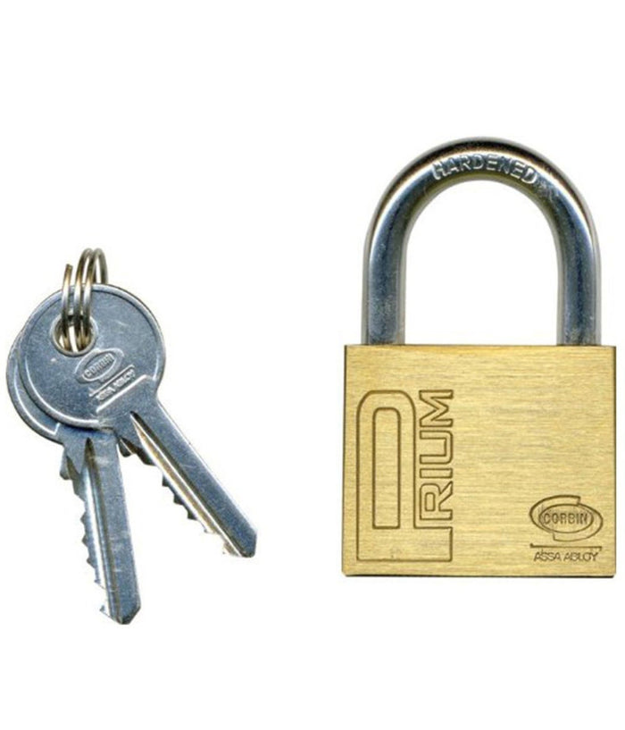 Lucchetto Ad Arco Tradizionale Ottone Corbin Mm 20 / 25 / 30 / 40 / 50 / 60 / 70         