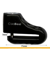 Lucchetto Blocca Disco Con Allarme Sonoro Sicurezza Antifurto Moto Bici Cx-9567         