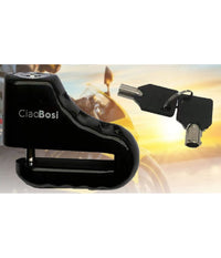 Lucchetto Blocca Disco Con Allarme Sonoro Sicurezza Antifurto Moto Bici Cx-9567         