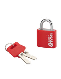 Lucchetto Color, interno, alluminio, 30mm, arco in acciaio nichelato, 2 chiavi - Serrurerie de Picardie