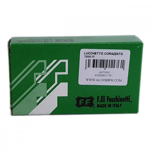 Lucchetto corazzato con blindatura integrale in acciaio corpo in ottone, scegli il formato  93mm