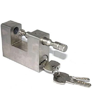 Lucchetto Di Sicurezza Resistente Antiscasso Blindato In Acciaio         