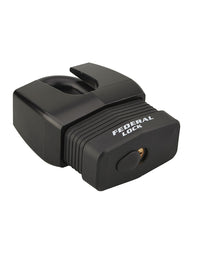 Lucchetto Federal Lock Docker, da esterno, acciaio cementato 65mm, altissima sicurezza, guardia alta, 2 chiavi - THIRARD