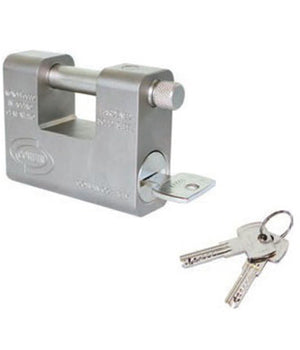 Lucchetto Grizzly In Acciaio Cementato Antitrapano Con Chiave Dom Corbin     -69 Mm   -