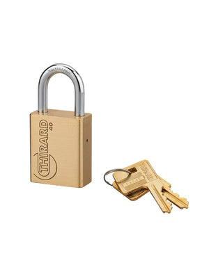Lucchetto In Ottone Trek 40Mm 2 Chiavi