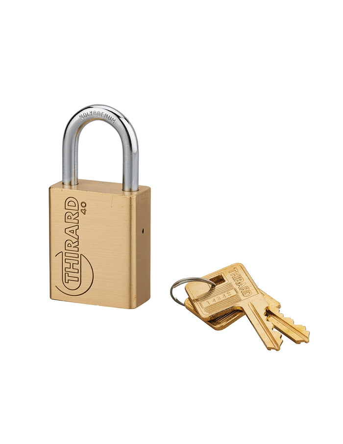 Lucchetto In Ottone Trek 40Mm 2 Chiavi