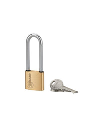 Lucchetto Ruck, ottone, interno, arco mezza altezza in acciaio, 30 mm, 2 chiavi - THIRARD