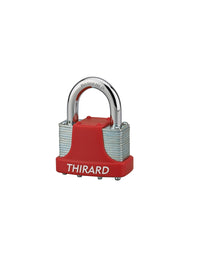 Lucchetto a combinazione Tank, 4 cifre, zincato, colori assortiti - THIRARD