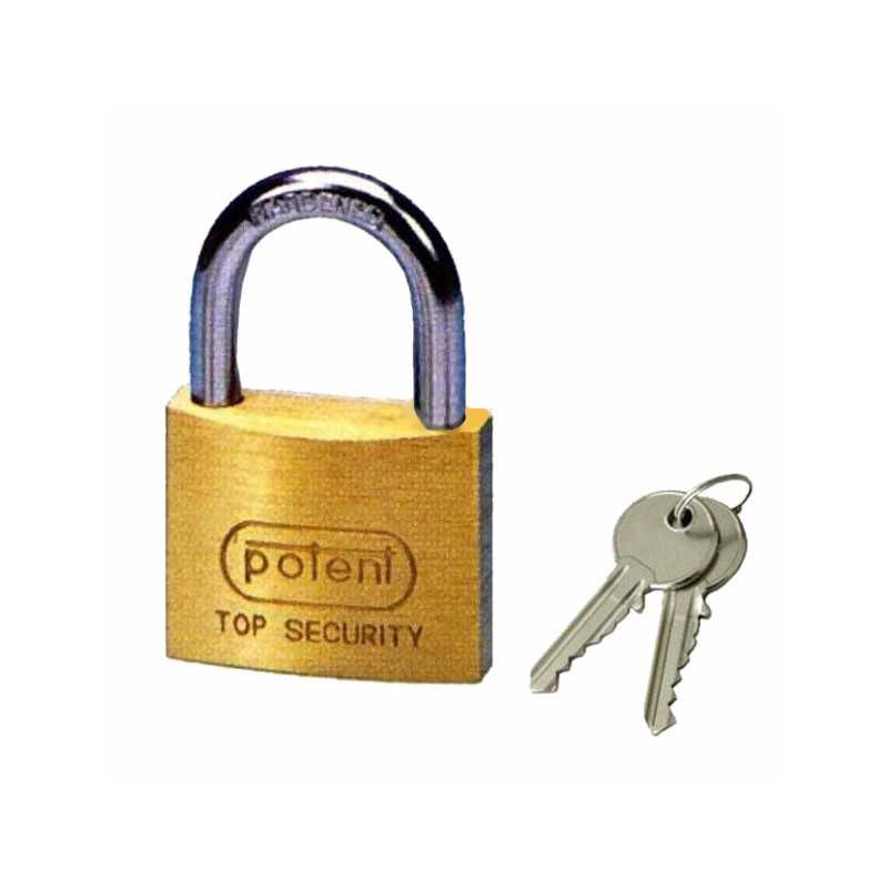 Lucchetto Ottone mm 40 Ka Potent