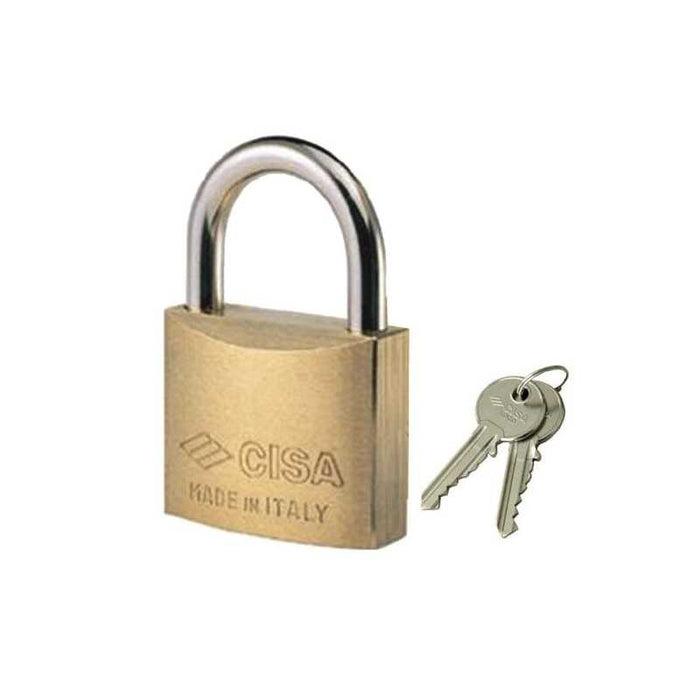 Lucchetto Ottone mm 40 Kc Chiave Uguale 22010 Cisa