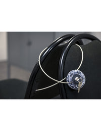 Lucchetto Roller multifunzione, cavo in acciaio inox 75cm, 2 chiavi - THIRARD