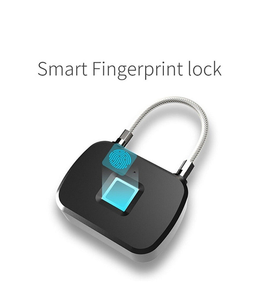 Lucchetto Serratura Smart Impronta Digitale Telecomando Senza Chiave App Q-p63         