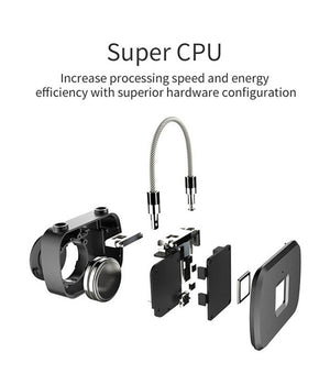 Lucchetto Serratura Smart Impronta Digitale Telecomando Senza Chiave App Q-p63         