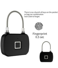 Lucchetto Serratura Smart Impronta Digitale Telecomando Senza Chiave App Q-p63         