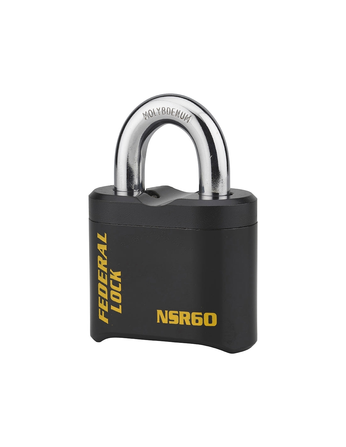 Lucchetto alta sicurezza combinazione modificabile SR, nero, acciaio al molibdeno - THIRARD