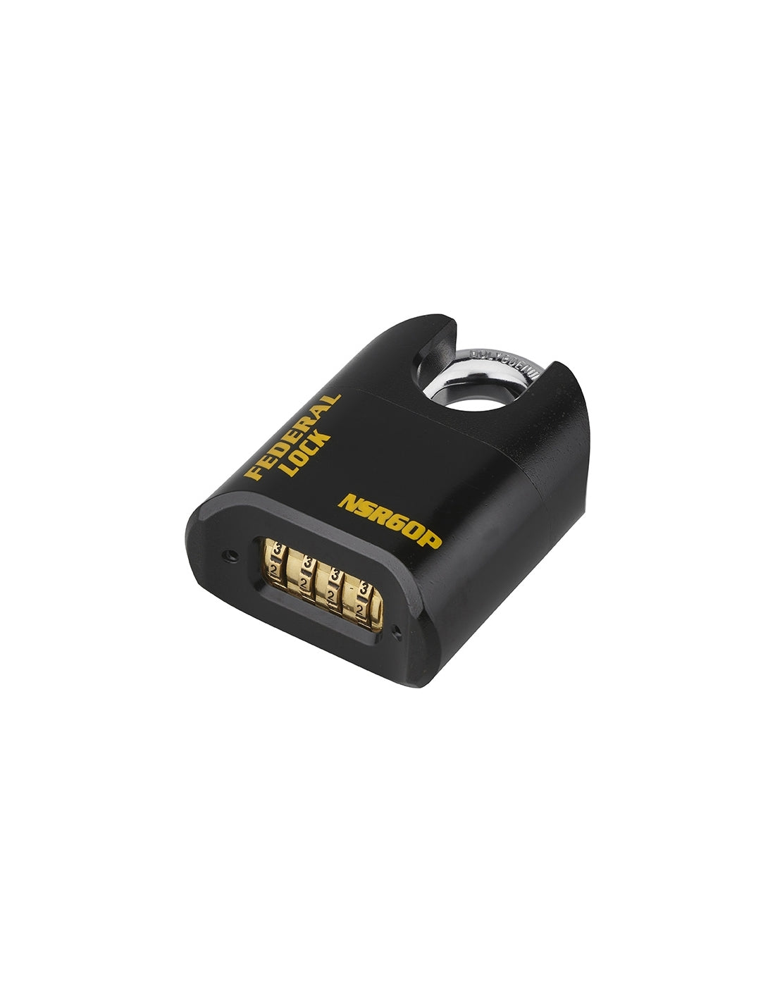 Lucchetto alta sicurezza combinazione modificabile SRP, nero, arco protetta 60mm acciaio al molibdeno - THIRARD